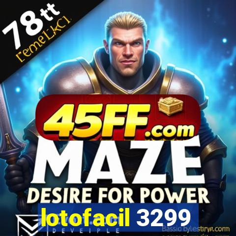 lotofacil 3299